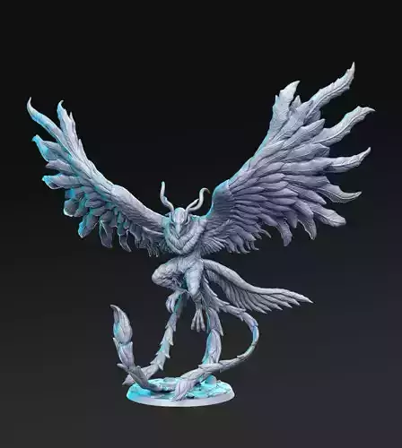 Phoenix  Final Fantasy 32mm Pre-supported 