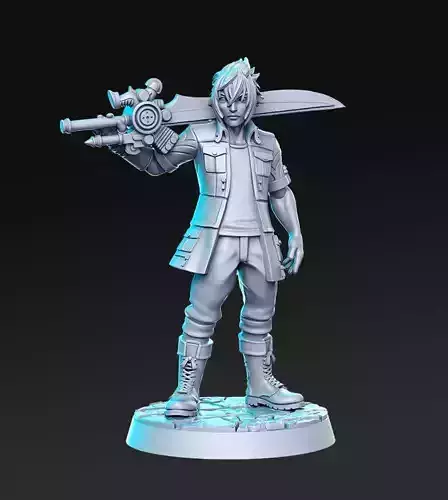 Noctis Lucis Caelum Final Fantasy 32mm Pre-supported 