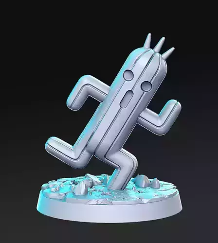 Cactuar Final Fantasy 32mm Pre-supported  3D print model
