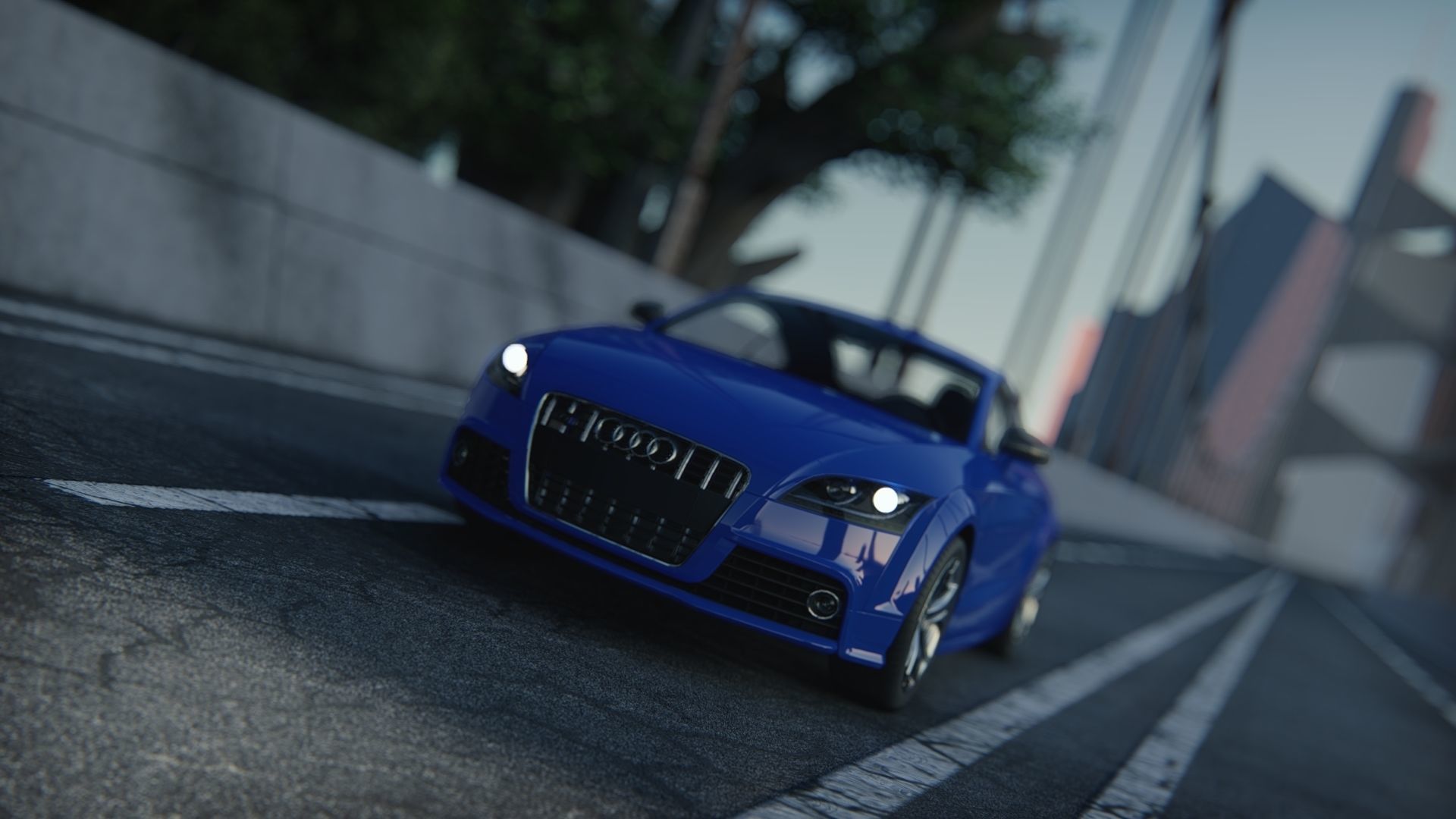 Audi TTS High Detailed 3D Model  3D model_32