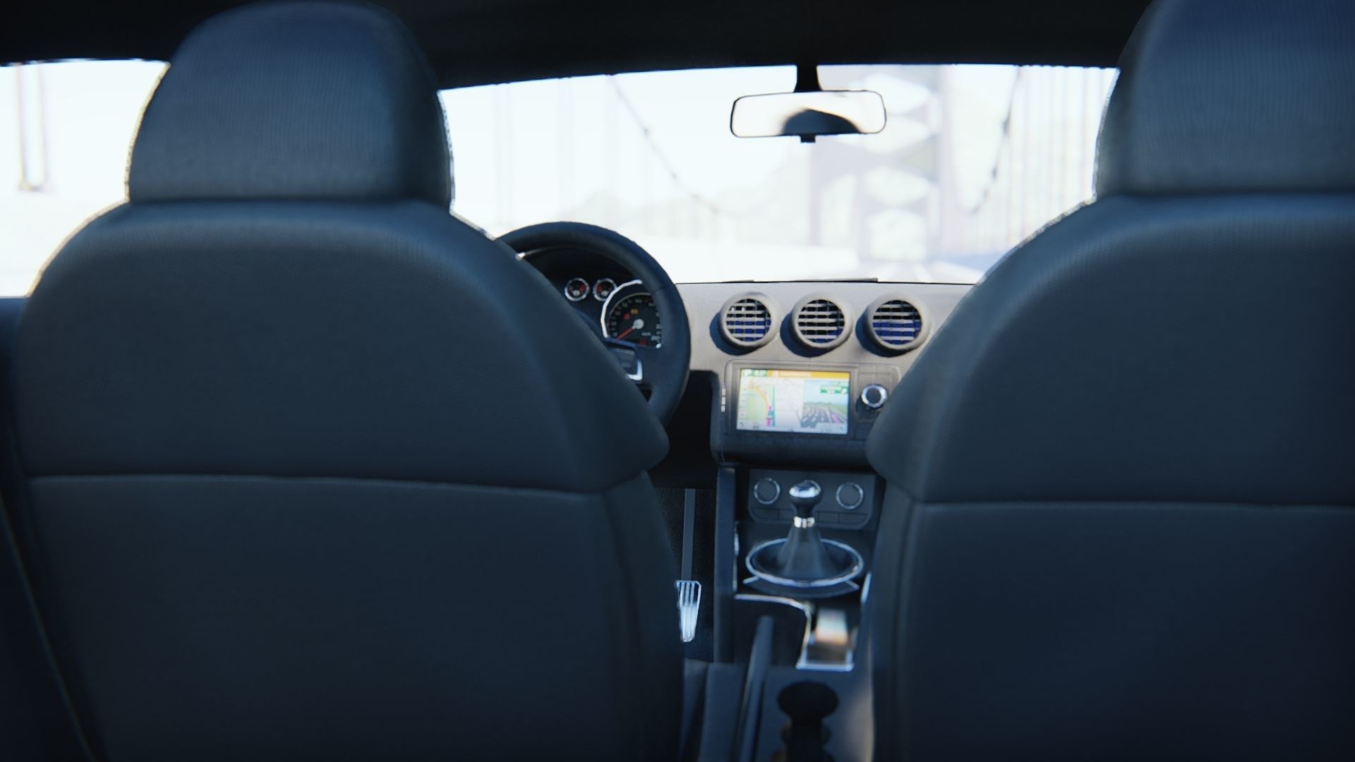 Audi TTS High Detailed 3D Model  3D model_19