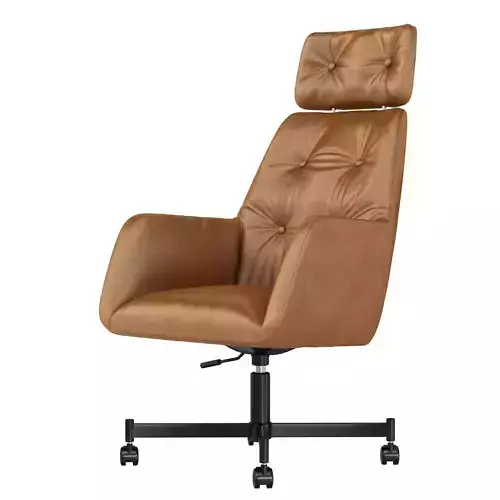High fashion home Dauphin Desk Chair  Sierra Butterscotch