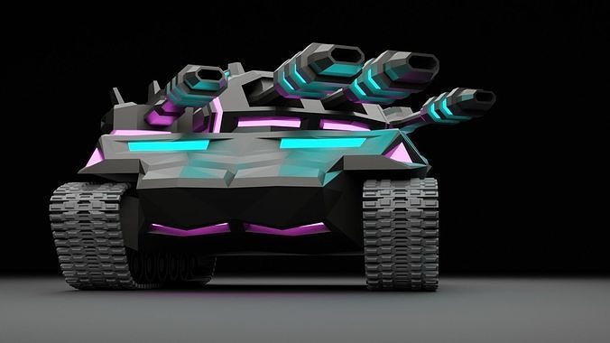 Cybertank Mk1 3D print model