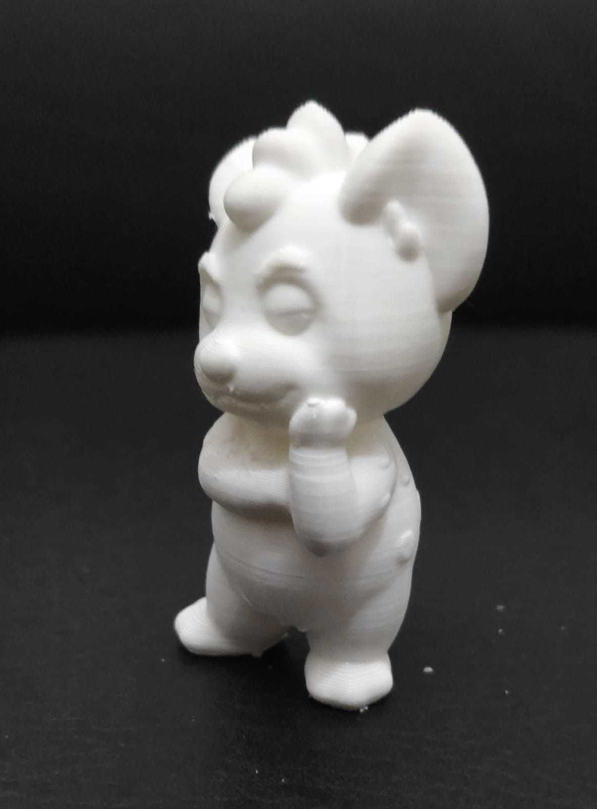 Hyena Cartoon 3D print model_8