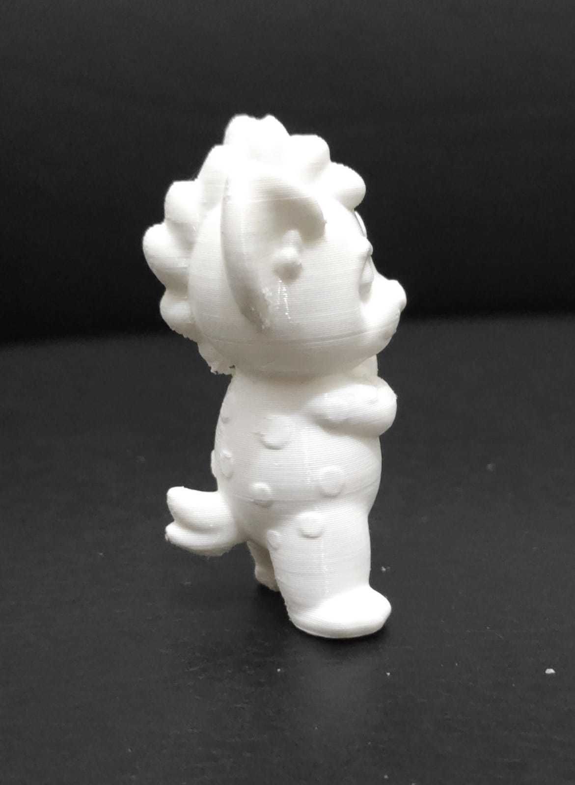 Hyena Cartoon 3D print model_5