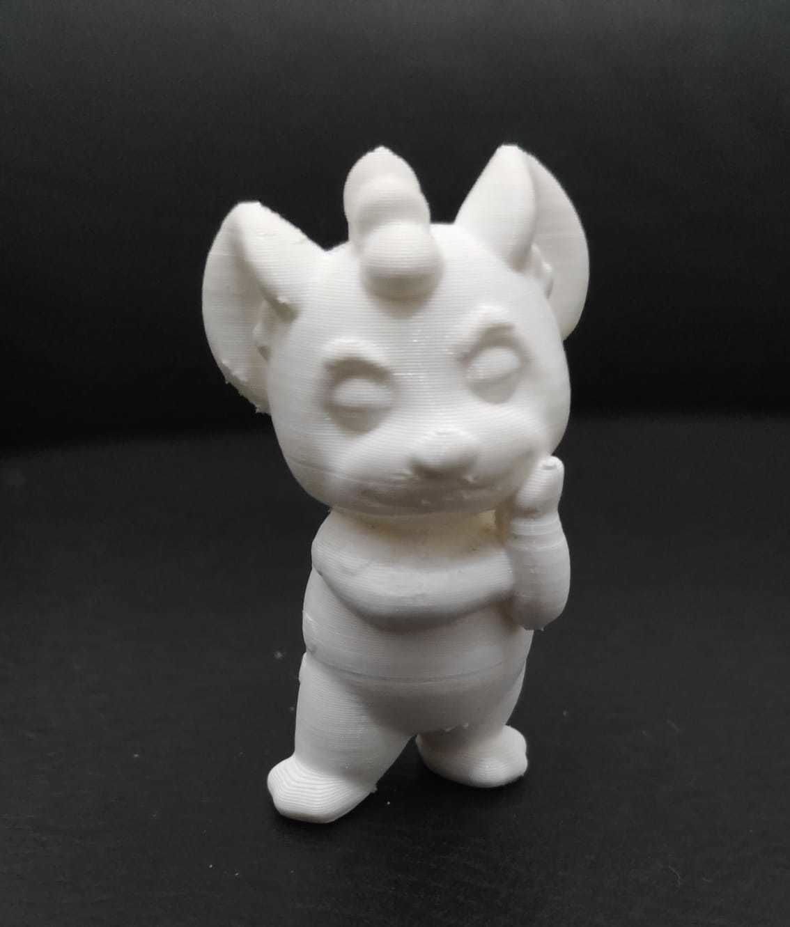 Hyena Cartoon 3D print model_9