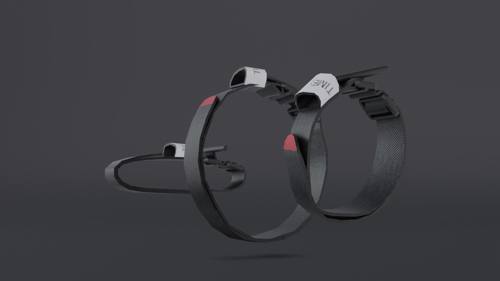 First Aid Pack Low-poly 3D model_7