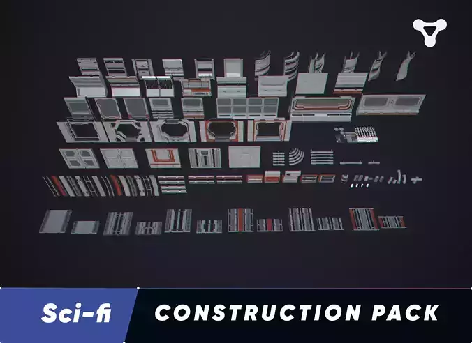 Sci-fi construction pack