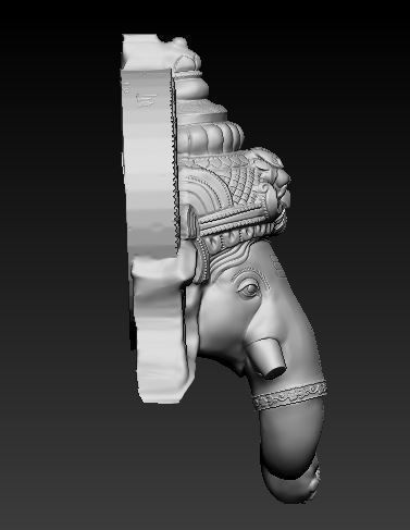 Ganesha Idol 3D Printable model 15 3D print model_1