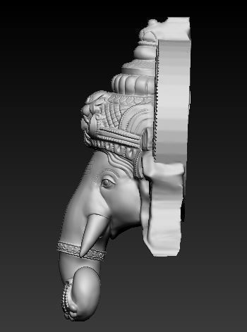 Ganesha Idol 3D Printable model 15 3D print model_2