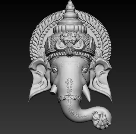 Ganesha Idol 3D Printable model 15 3D print model_0