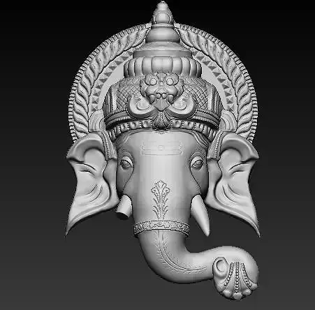 Ganesha Idol 3D Printable model 15