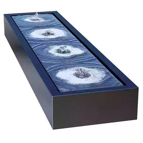 Adezz Aluminium Water Tables 3D model