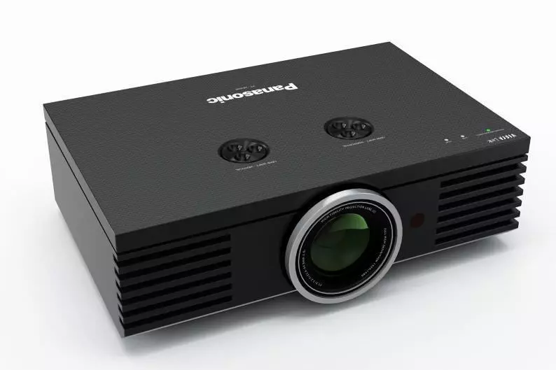 Panasonic Digital Projector 3D model_0