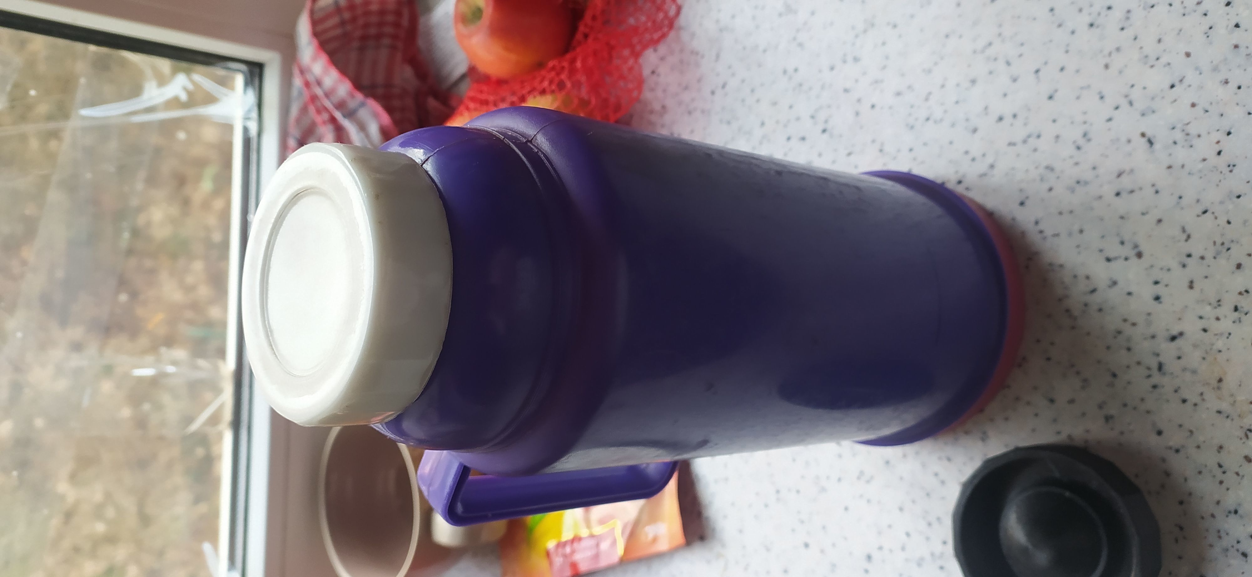 Thermos cap cover lid 3D print model_2