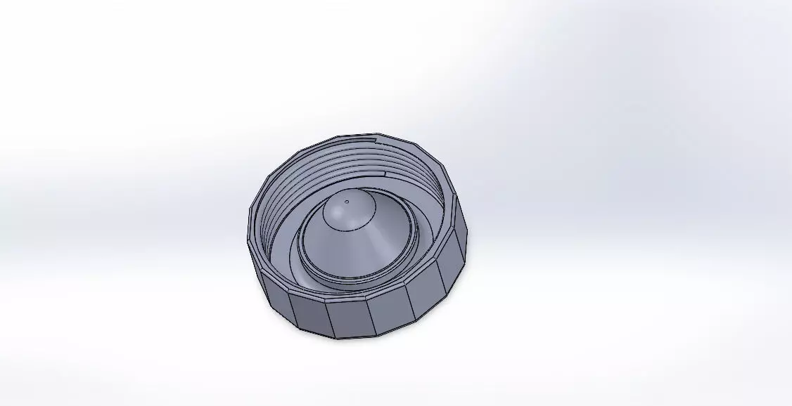 Thermos cap cover lid 3D print model_0