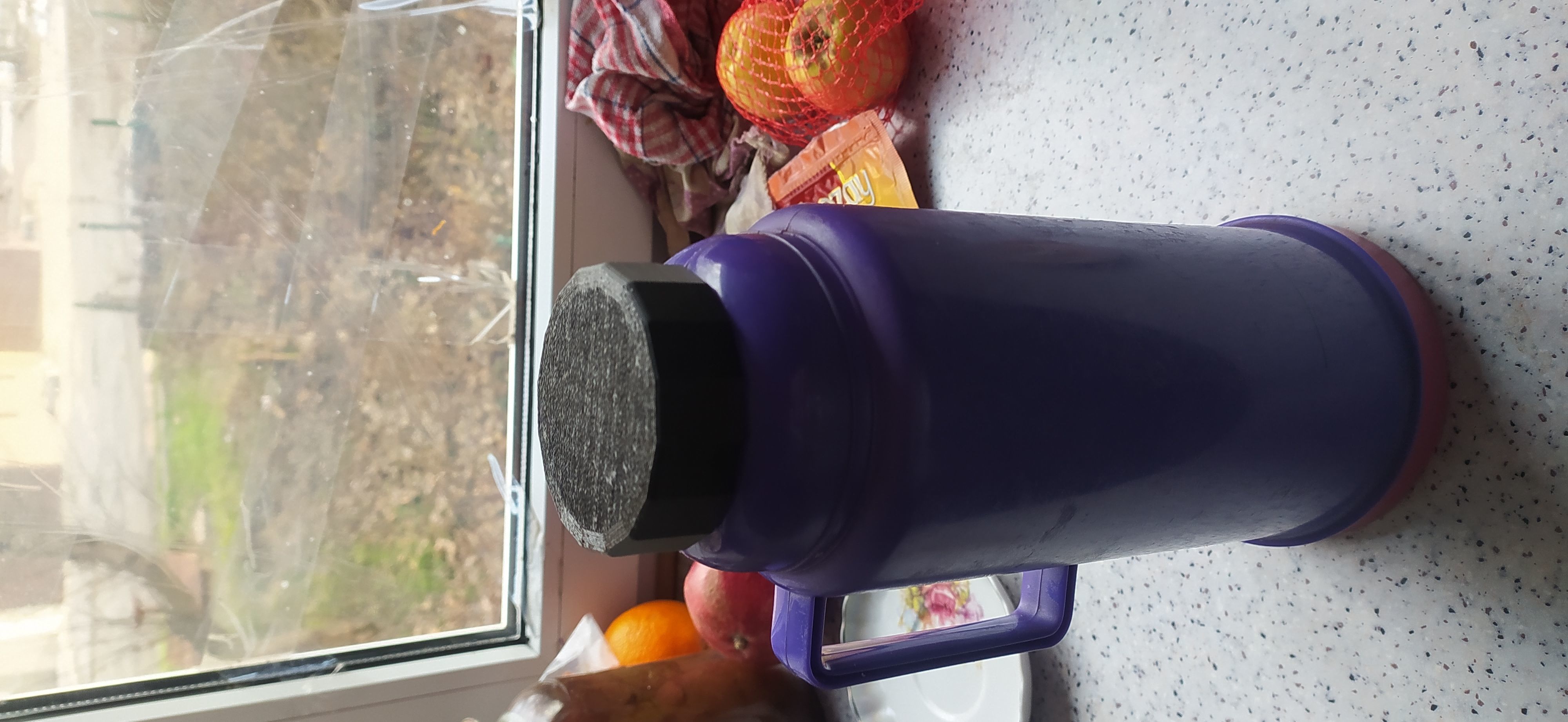 Thermos cap cover lid 3D print model_3