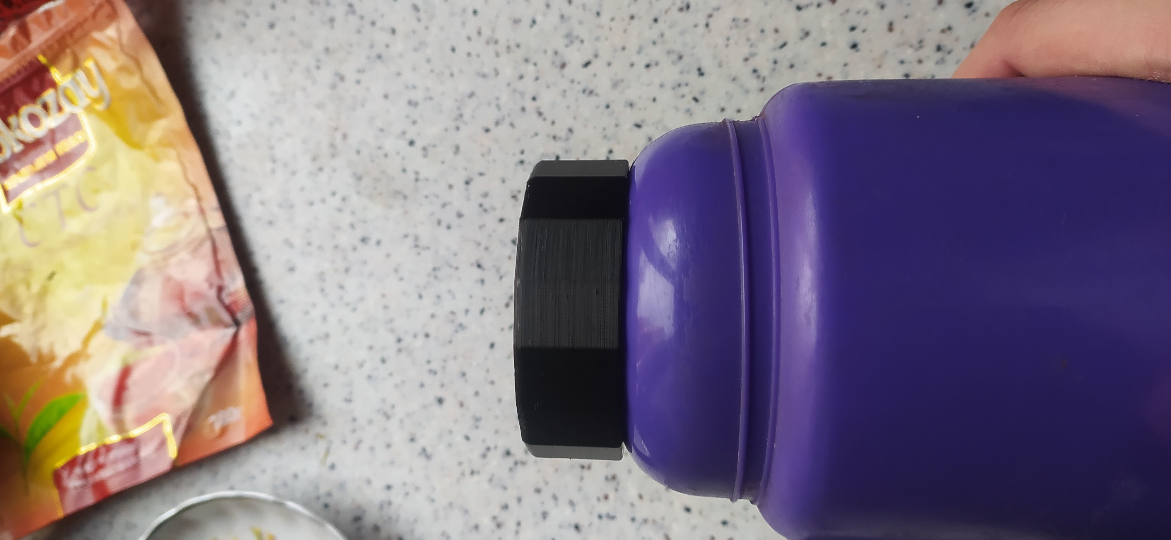 Thermos cap cover lid 3D print model_4