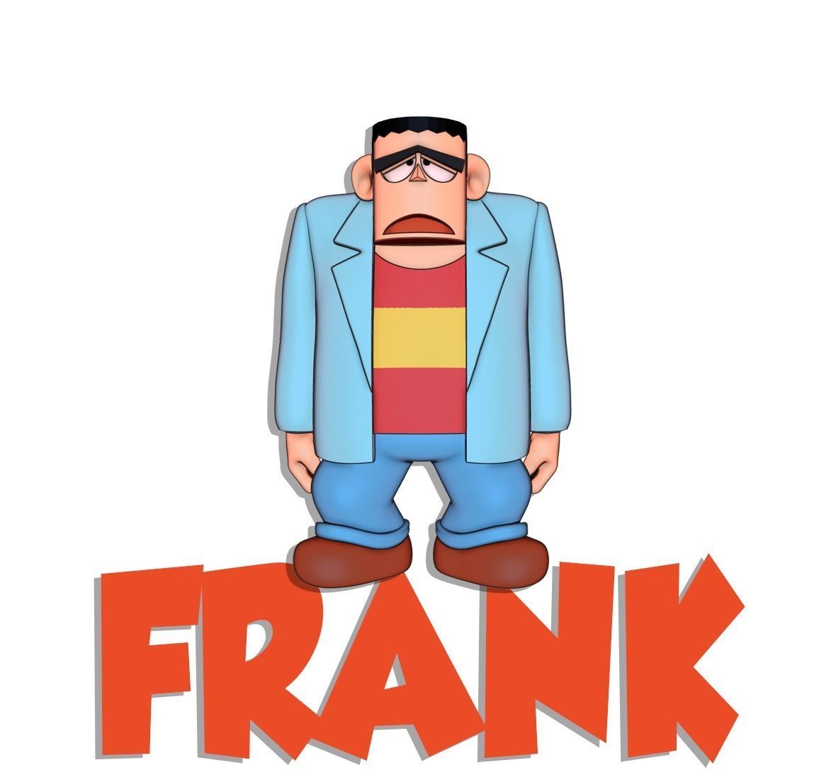 Frank Wolf - Carletto il principe dei mostri Kaibutsu-kun 3D print model_2