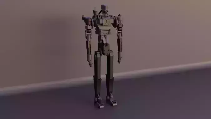 Sci-fi robot