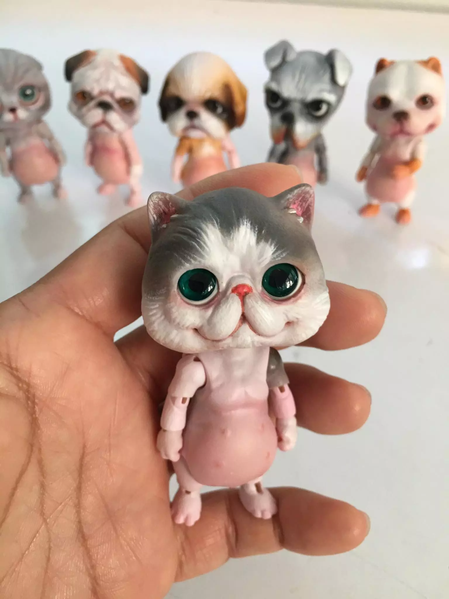 Persian cat BJD 3D print model