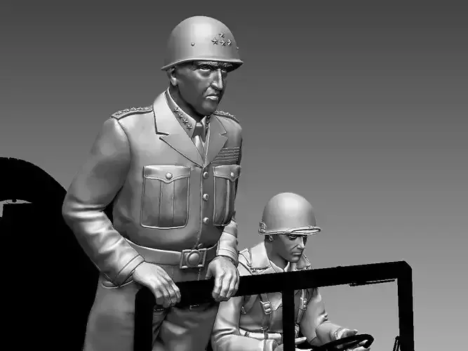 general Patton 3D print model
