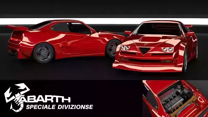 ALFA ROMEO GTV LUSSO Free 3D Model