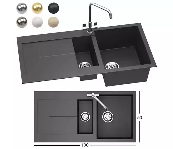 Rangemaster Sink 03 3D model