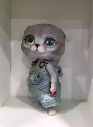 Scottish fold BJD