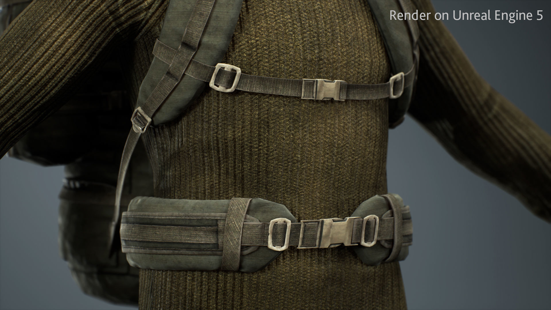 Survivalist Jack Low-poly 3D model_8