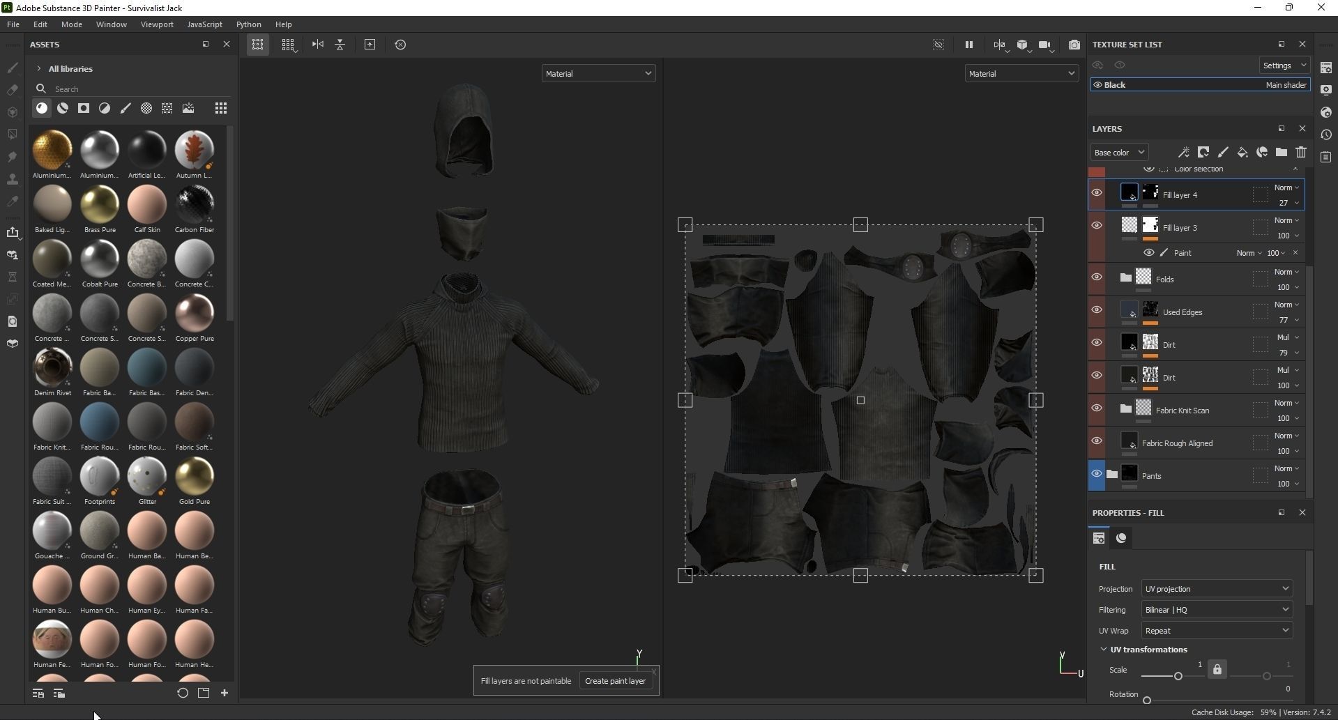 Survivalist Jack Low-poly 3D model_16