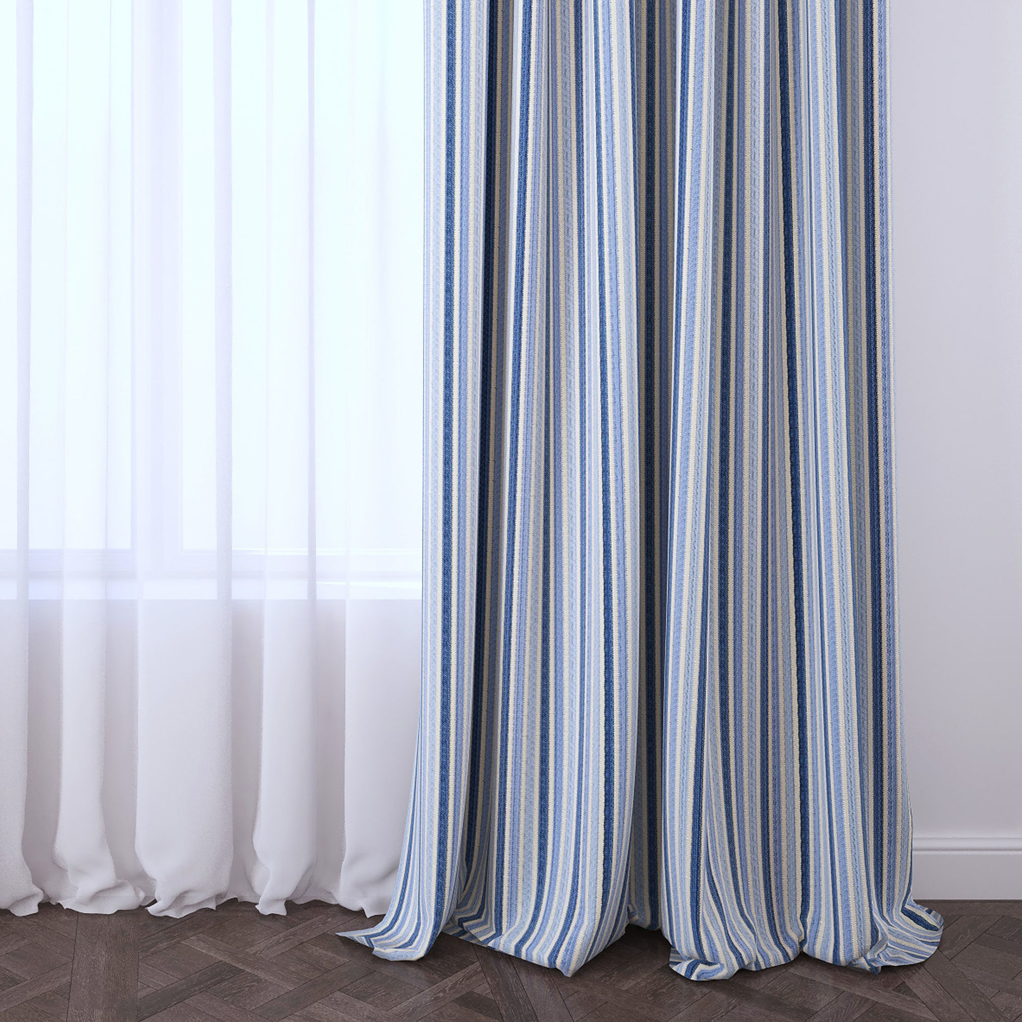 Set 101 Curtains 3D model_2