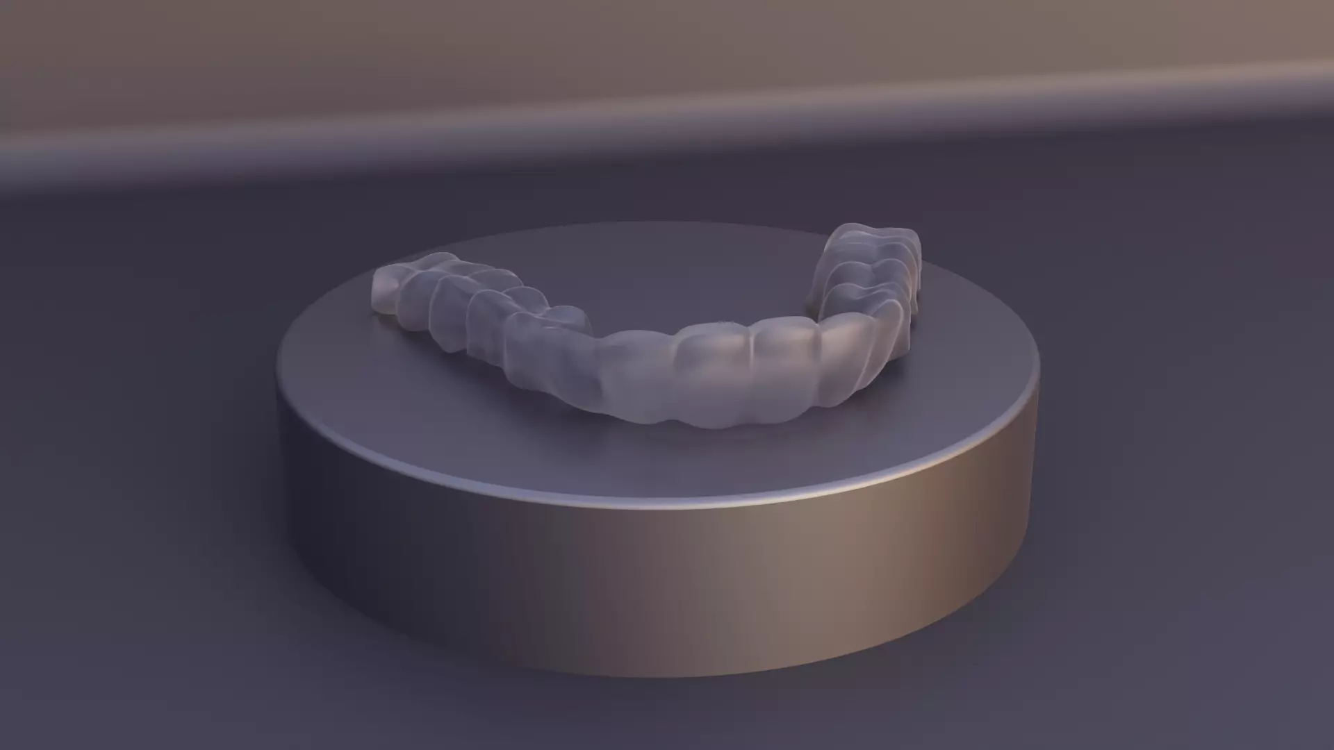 Zahnspange braces Free low-poly 3D model