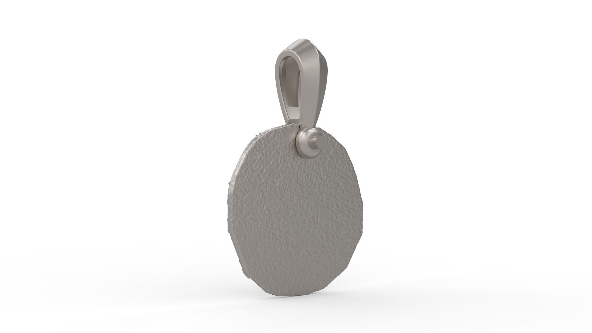 Leo Amulet Pendant 3D print model_6