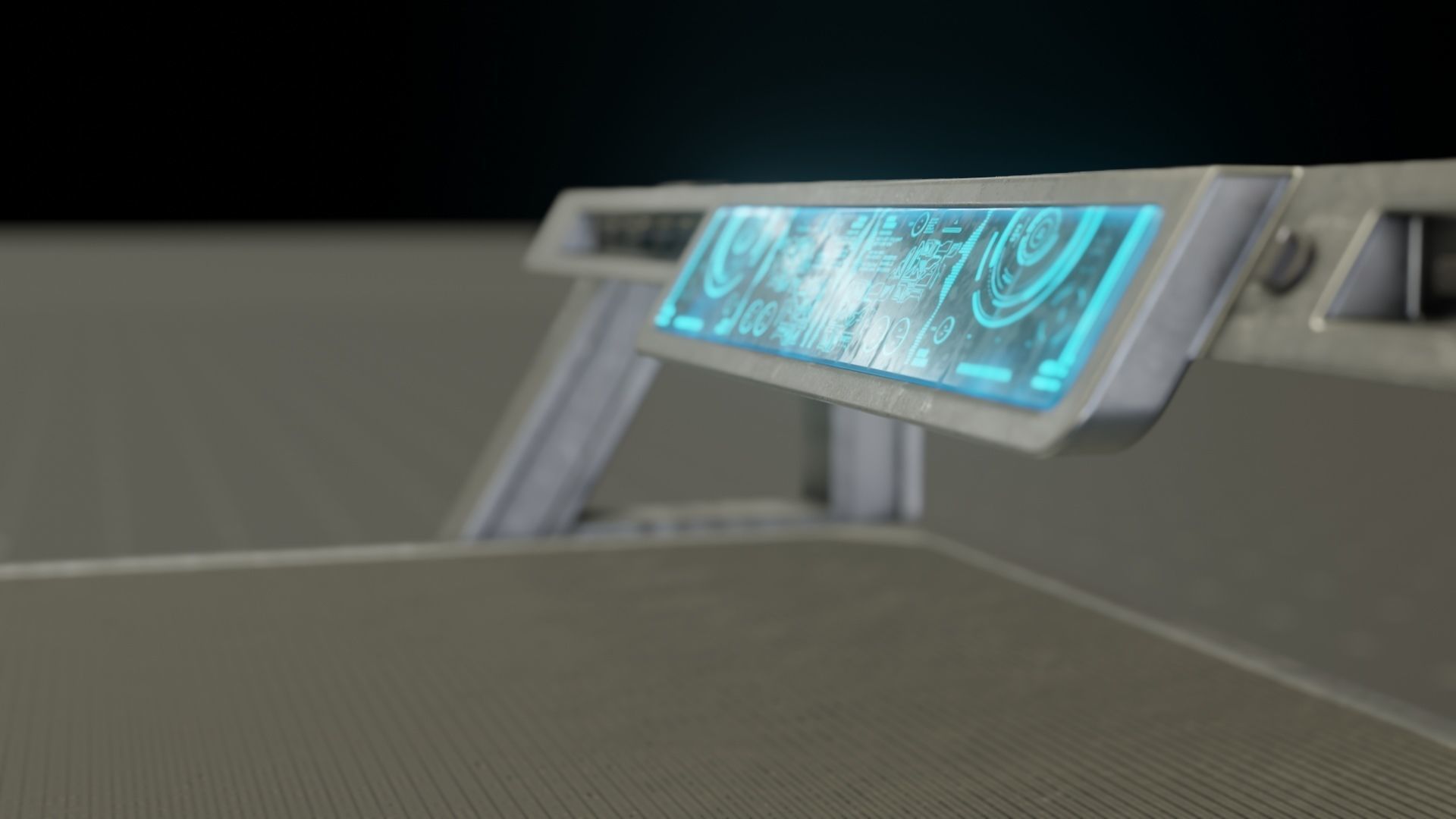 Sci-Fi Table 3D model_9