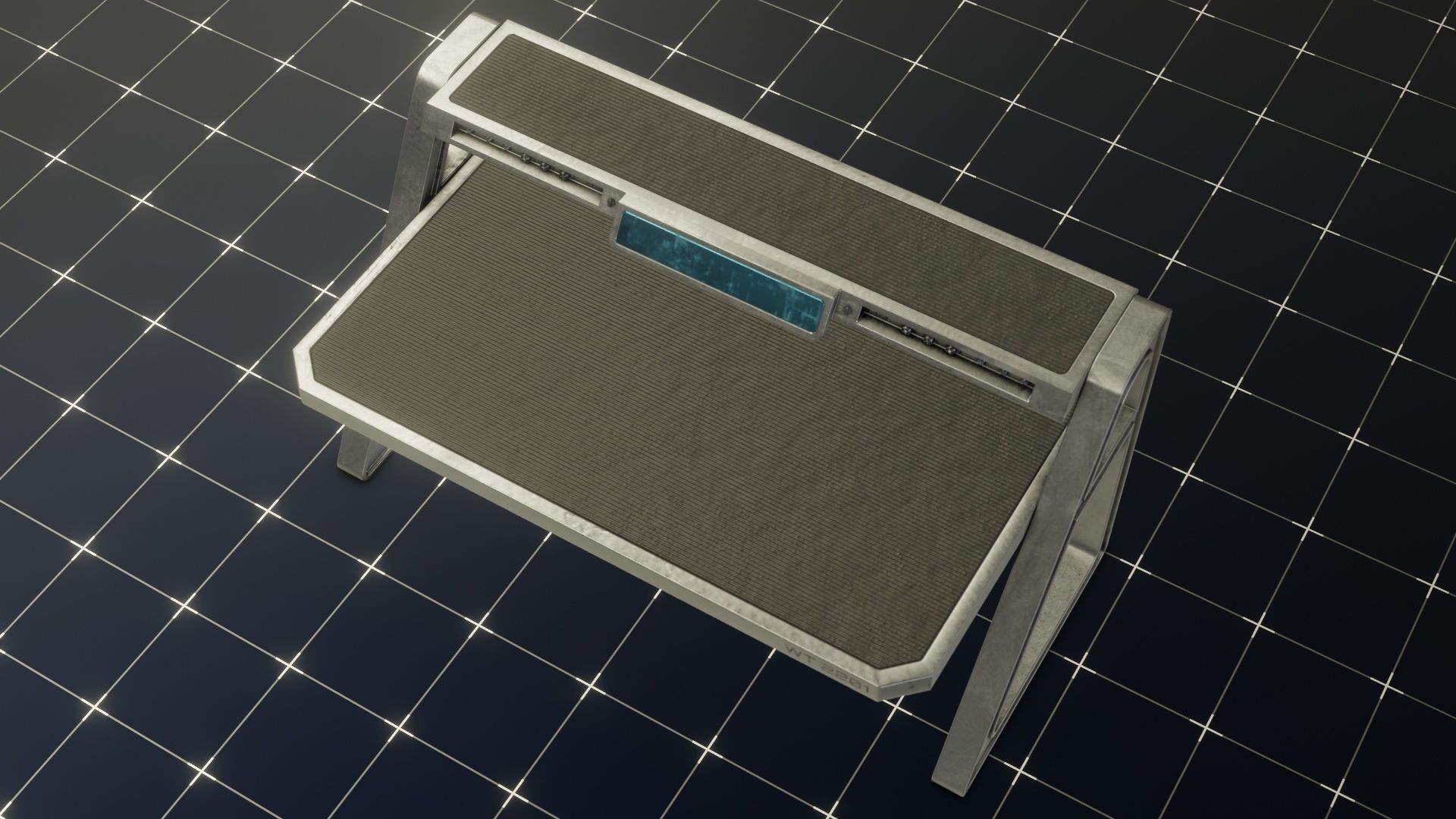 Sci-Fi Table 3D model_18