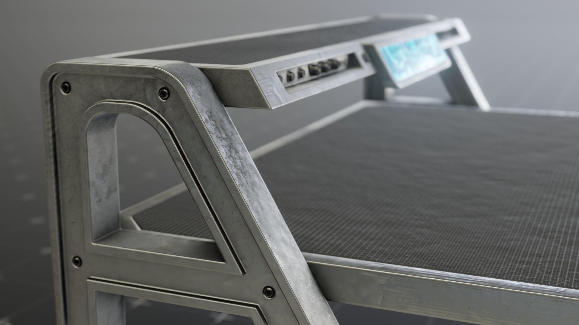 Sci-Fi Table 3D model_7