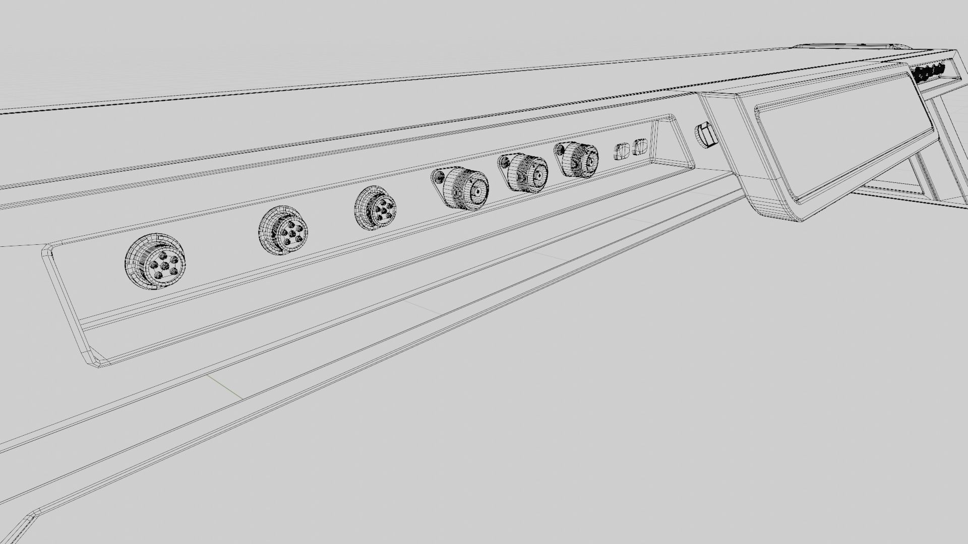 Sci-Fi Table 3D model_26