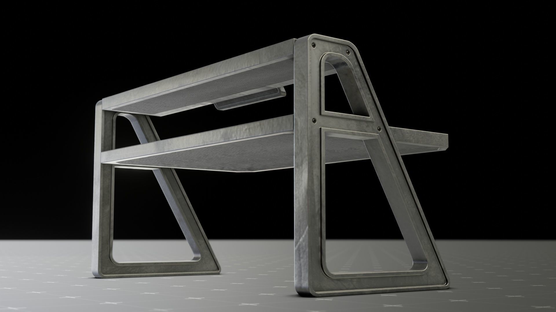Sci-Fi Table 3D model_14