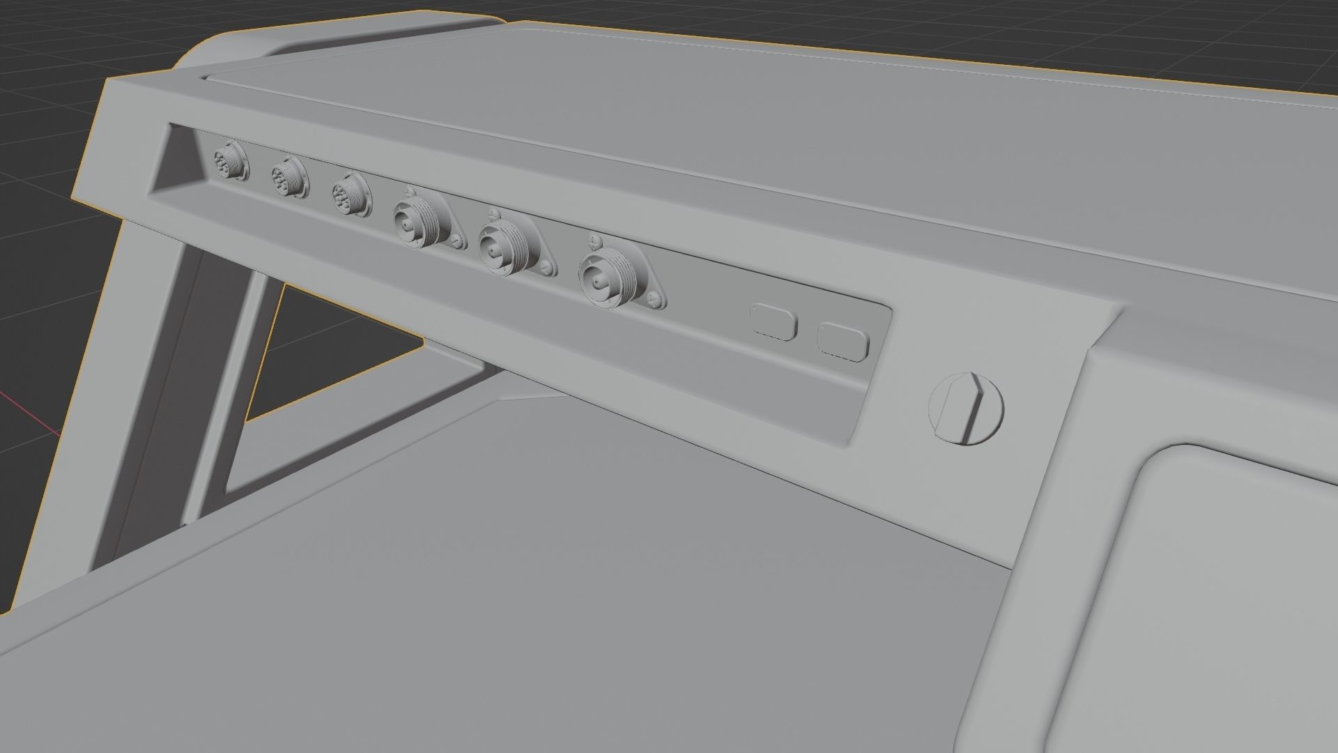 Sci-Fi Table 3D model_23