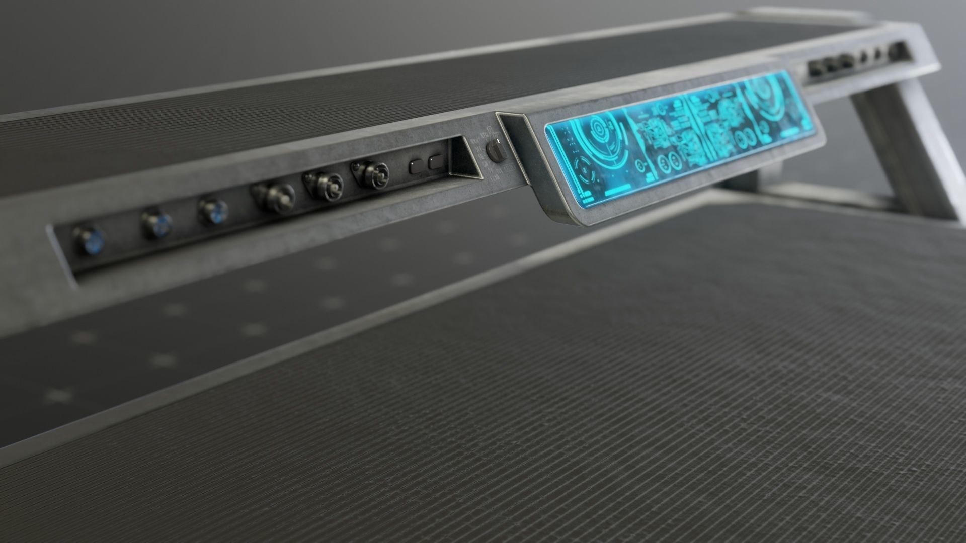 Sci-Fi Table 3D model_5