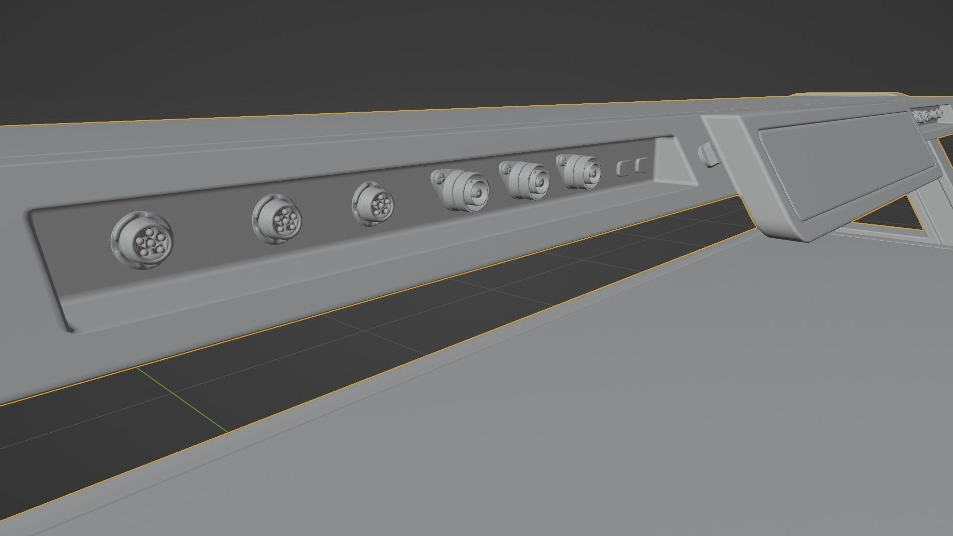 Sci-Fi Table 3D model_22