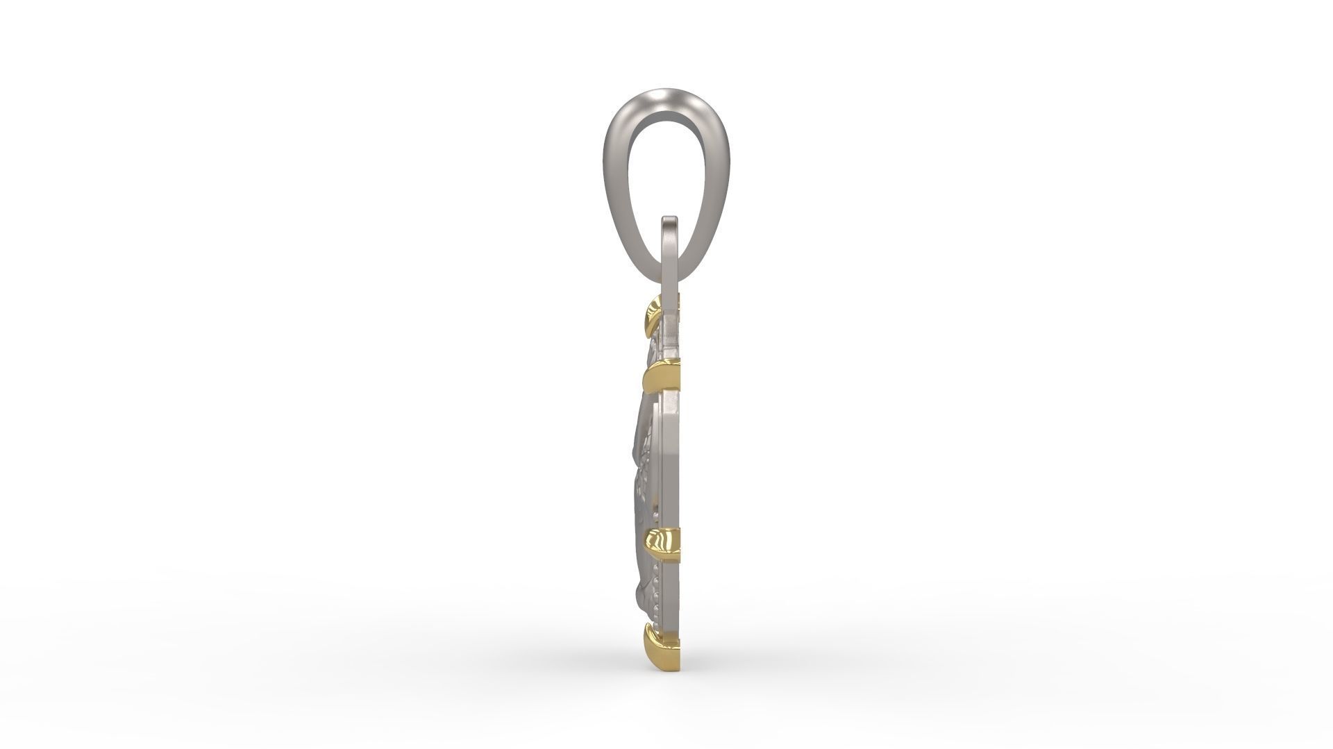 Taurus Zodiac Pendant 3D print model_4