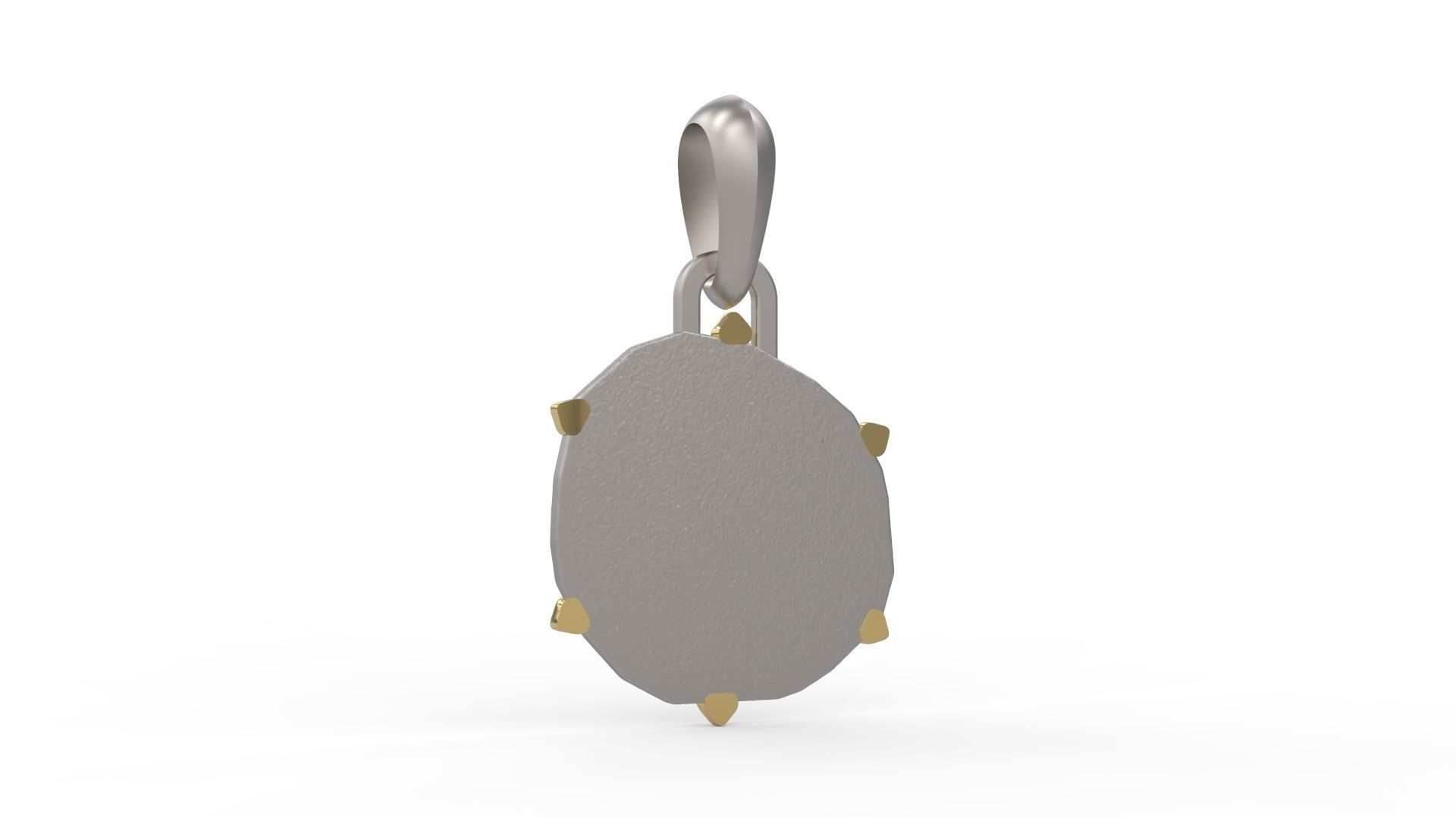 Virgo Zodiac Pendant 3D print model_5