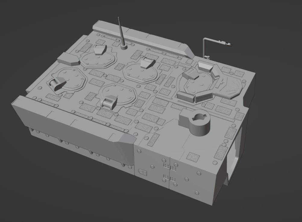 Scalable Boxer troop transport module Bundeswehr 3D print model_15