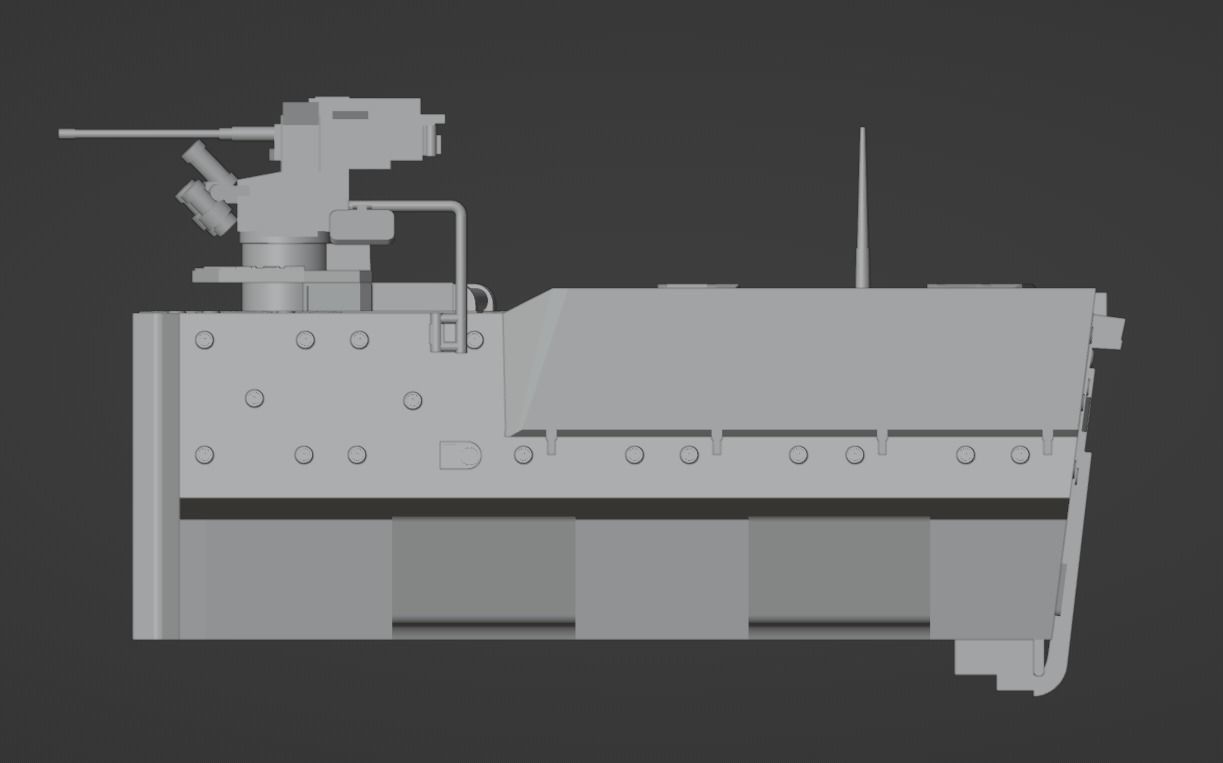 Scalable Boxer troop transport module Bundeswehr 3D print model_1