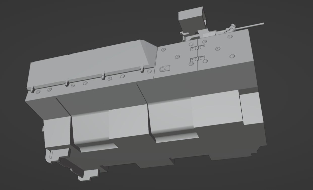 Scalable Boxer troop transport module Bundeswehr 3D print model_12