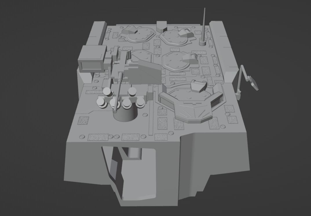 Scalable Boxer troop transport module Bundeswehr 3D print model_11
