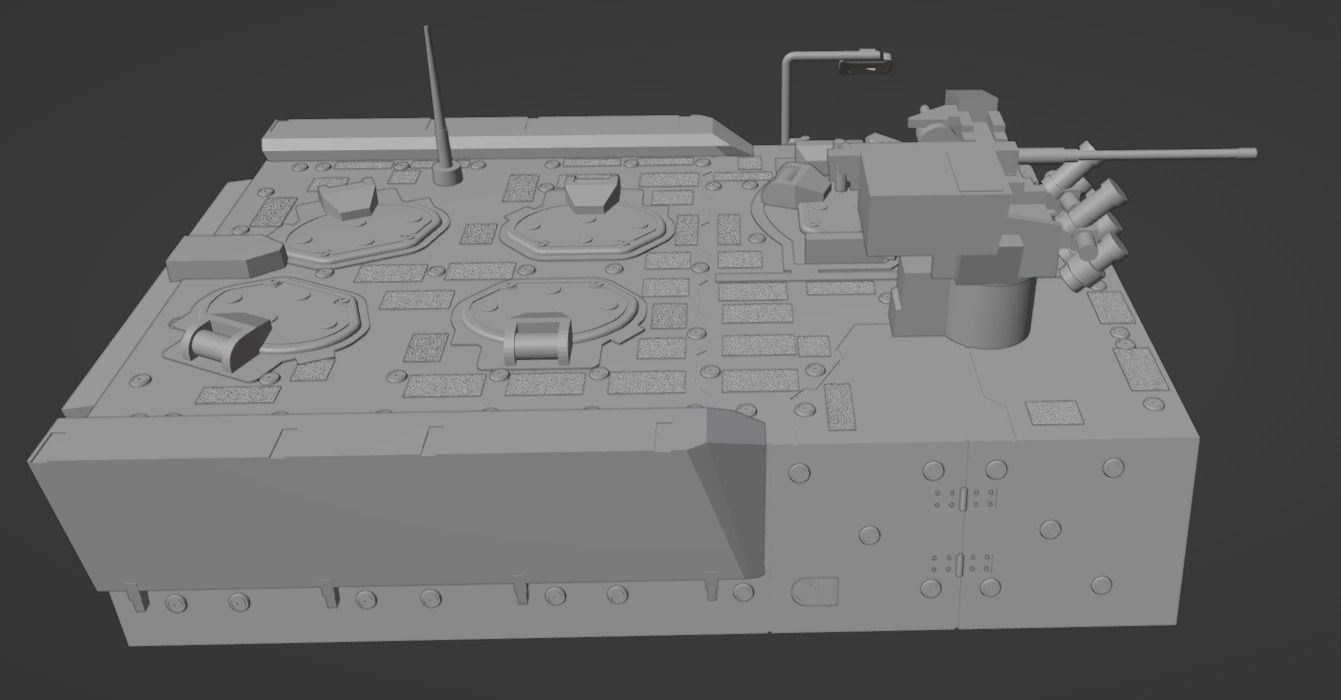 Scalable Boxer troop transport module Bundeswehr 3D print model_9