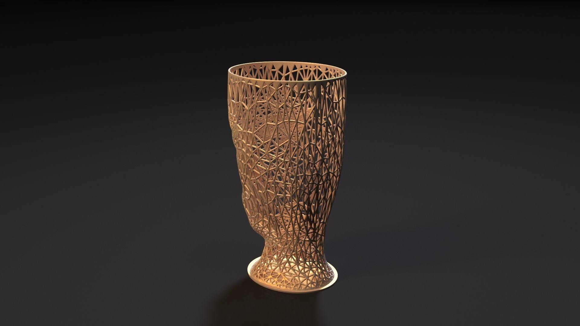 Planter head 3D print model_5